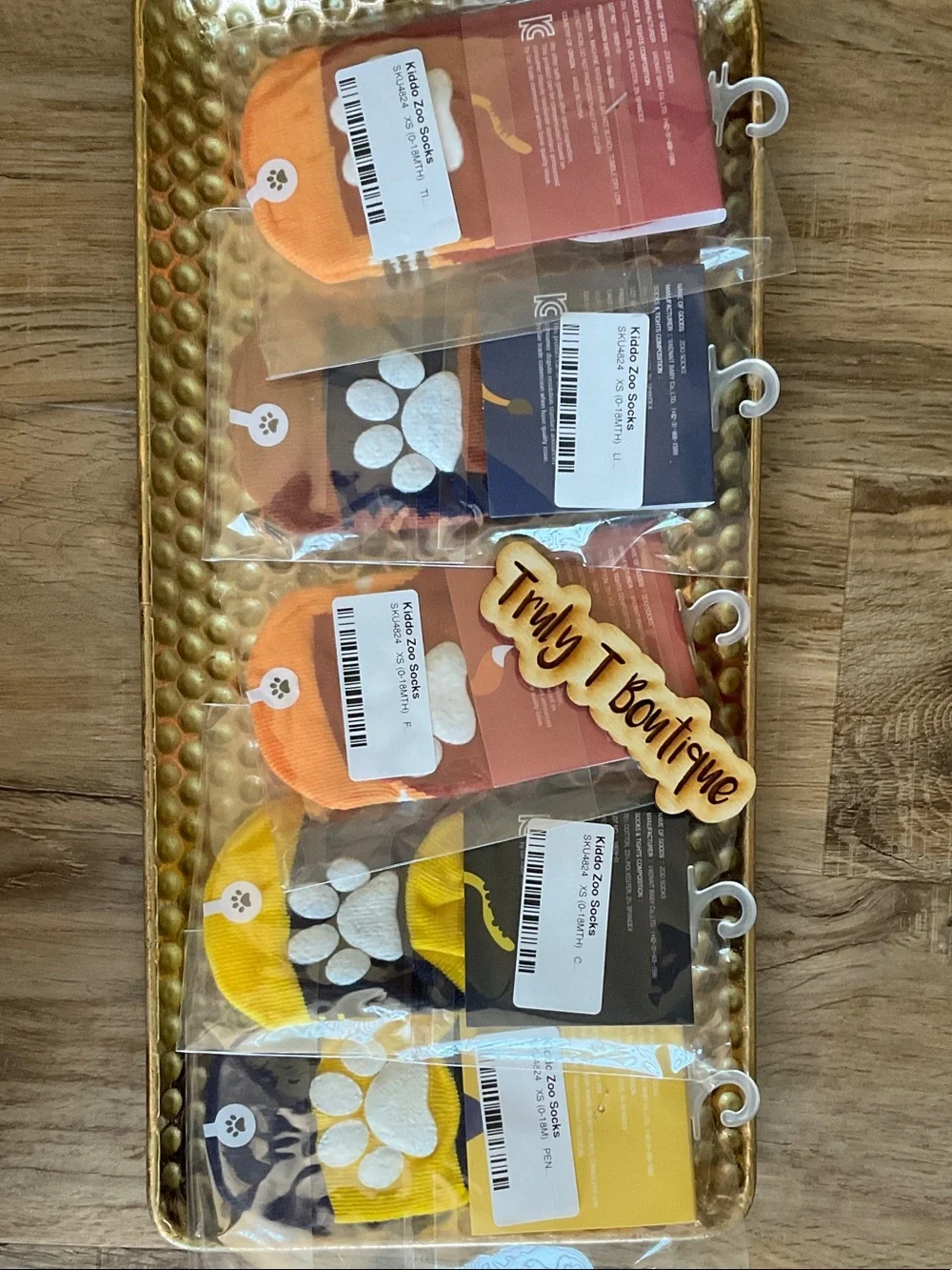 Bundle of 5 kids zoo Socks